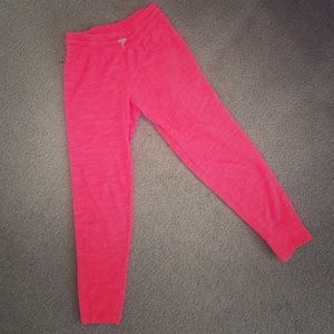 Neon Pink SweatPants (Girl Size 8)